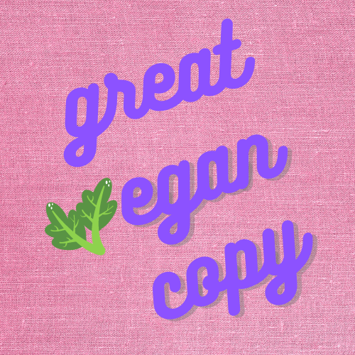 Great Vegan Copy
